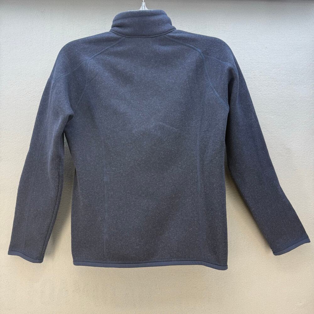 Patagonia Women's M Better Sweater 1/4 Zip Fleece Navy Blue 25618 Gorpcore - Picture 2 of 8